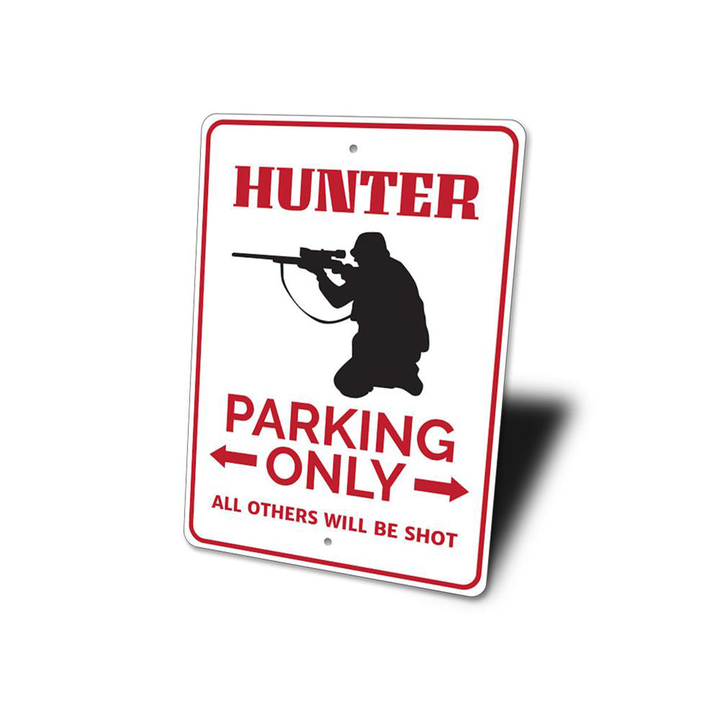 Hunter Parking Sign