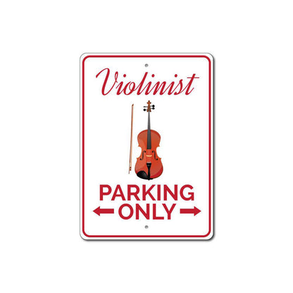 Violinist Parking Sign