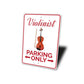Violinist Parking Sign