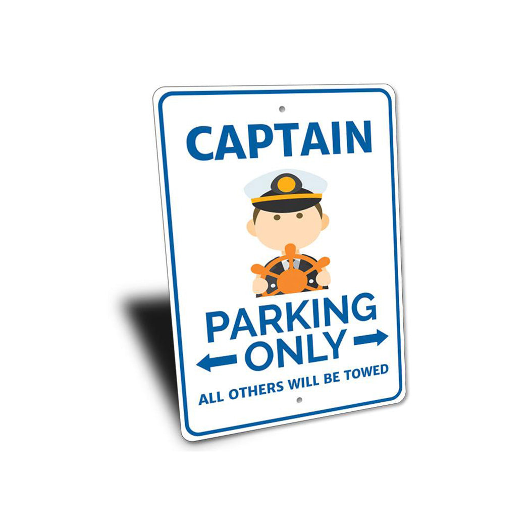 Ship Captain Parking Sign