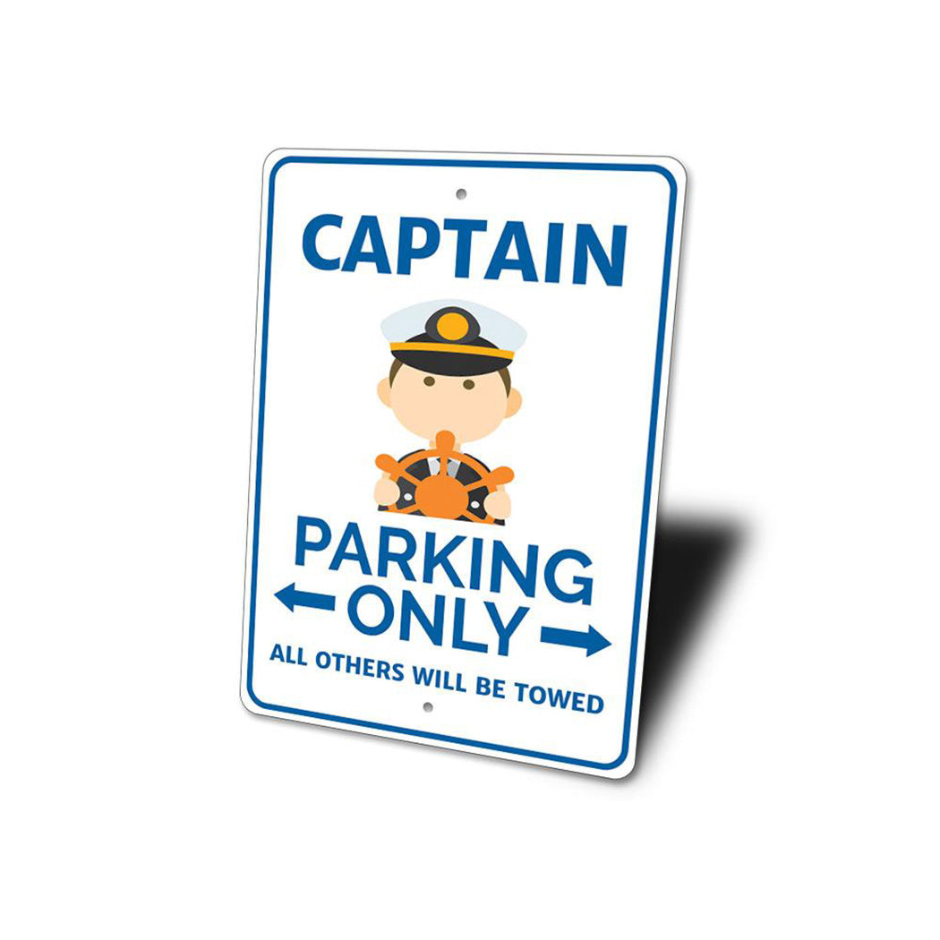 Ship Captain Parking Sign