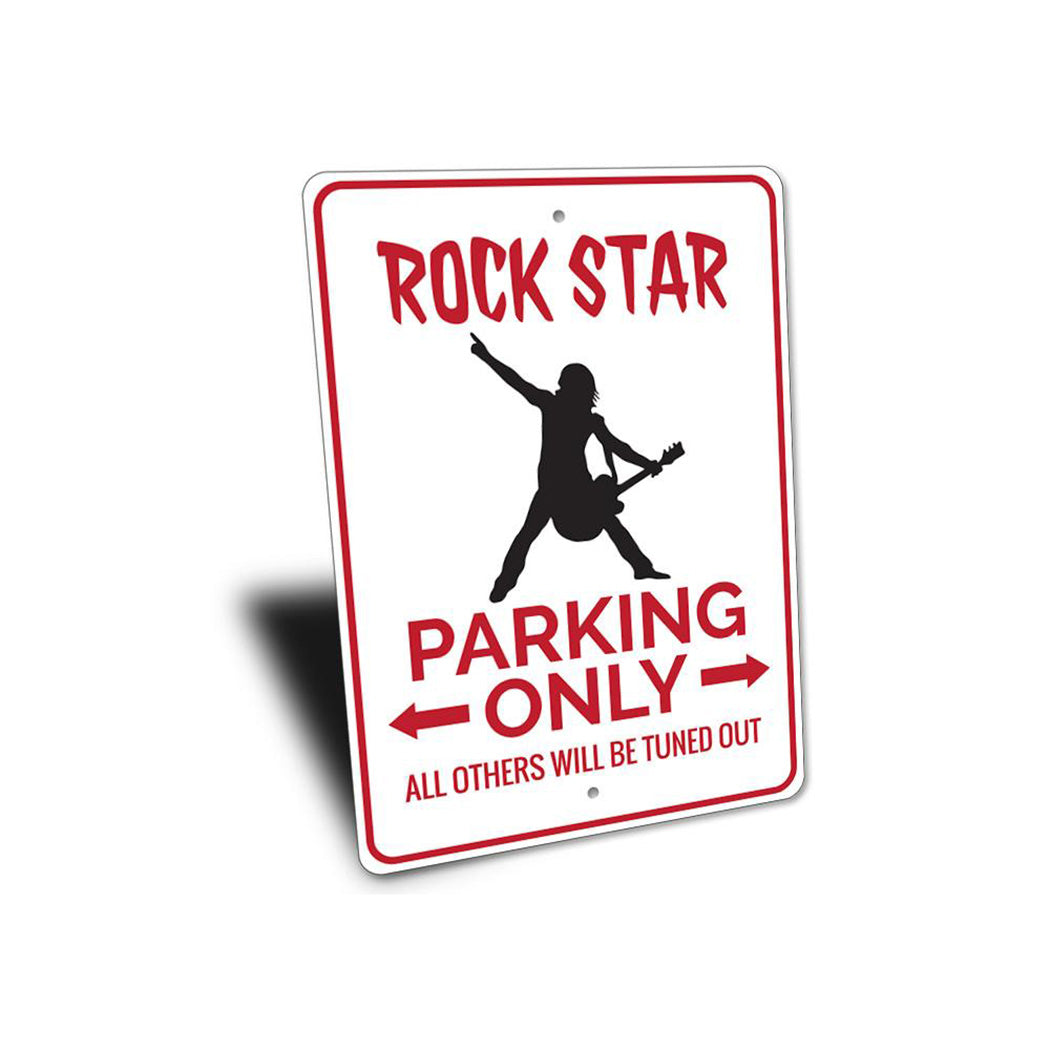 Rock Star Parking Sign