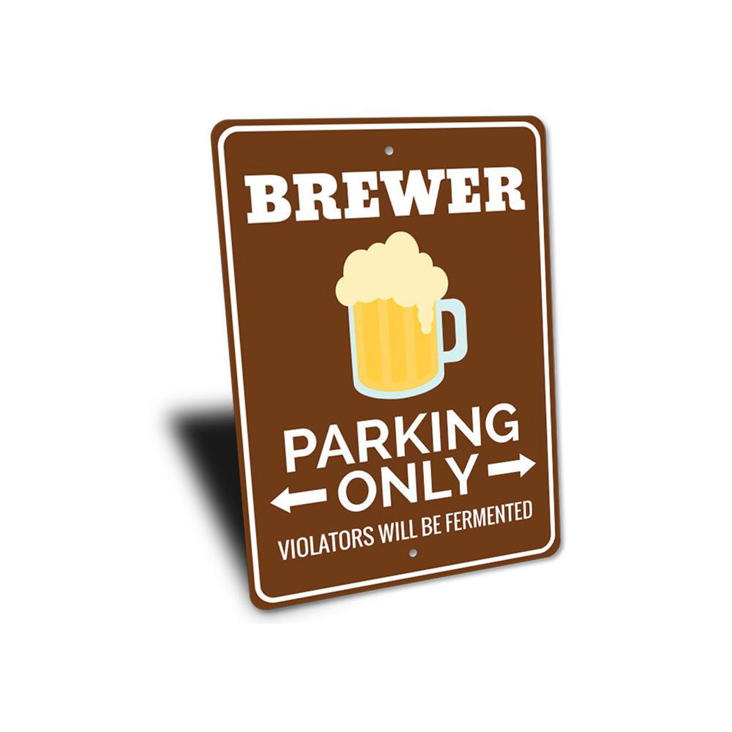 Brewer Parking Sign