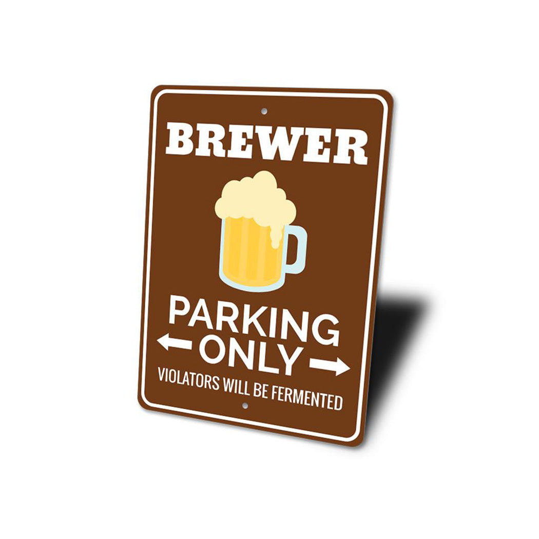 Brewer Parking Sign