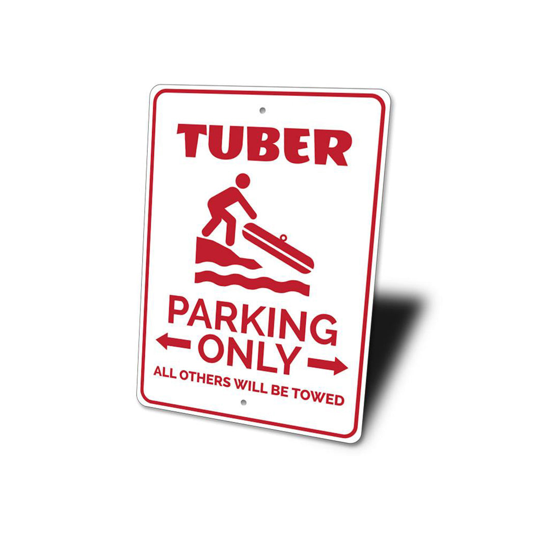 Tuber Parking Sign