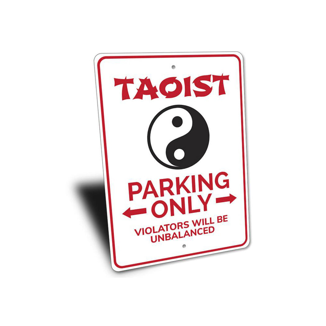 Taoist Parking Sign