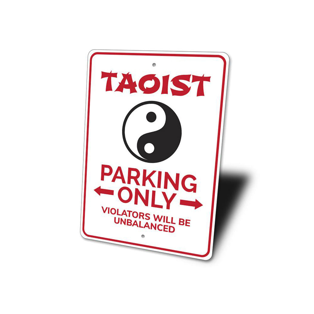 Taoist Parking Sign