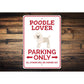 Poodle Parking Sign