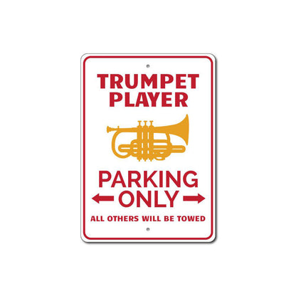 Trumpet Parking Sign