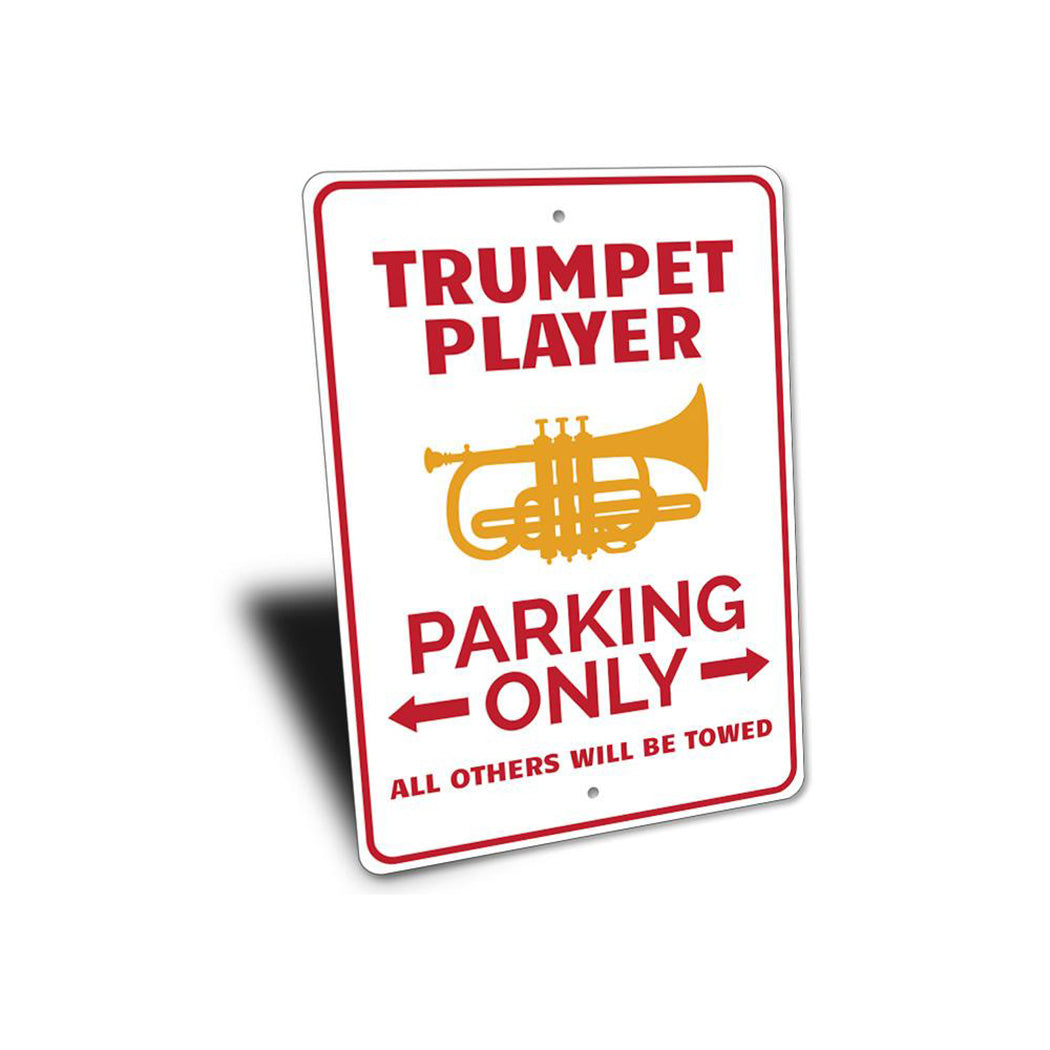 Trumpet Parking Sign