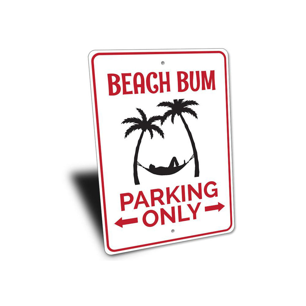 Beach Lover Parking Sign