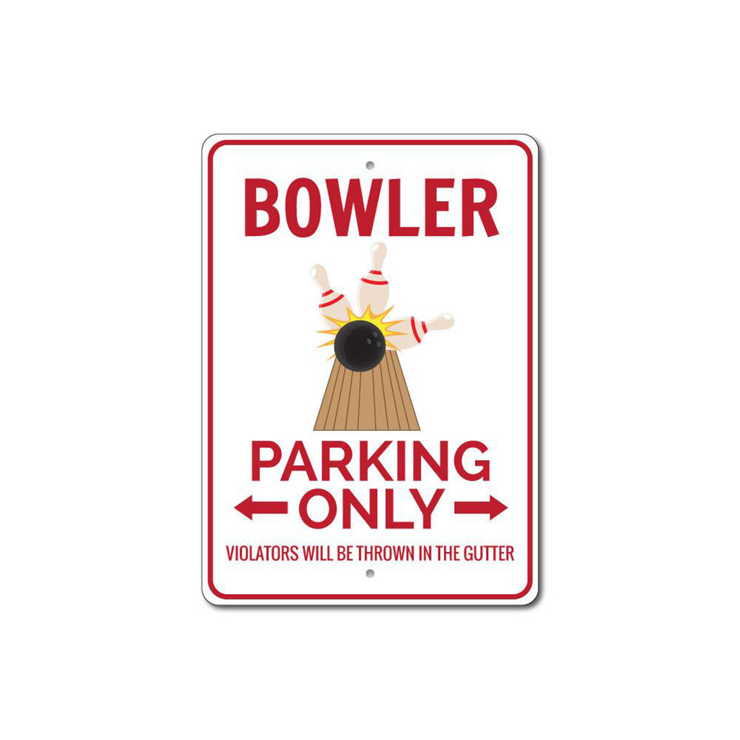 Bowler Parking Sign