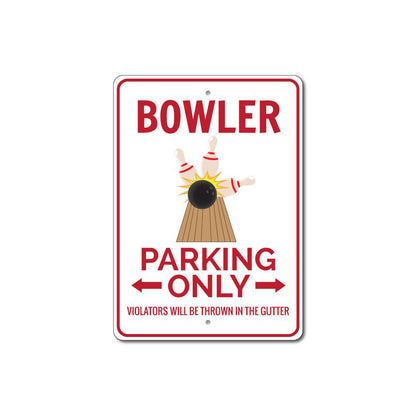 Bowler Parking Sign