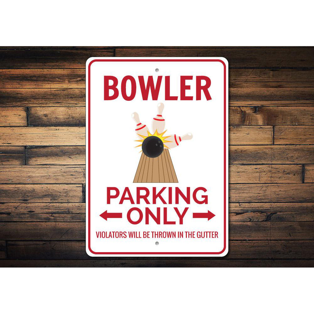 Bowler Parking Sign