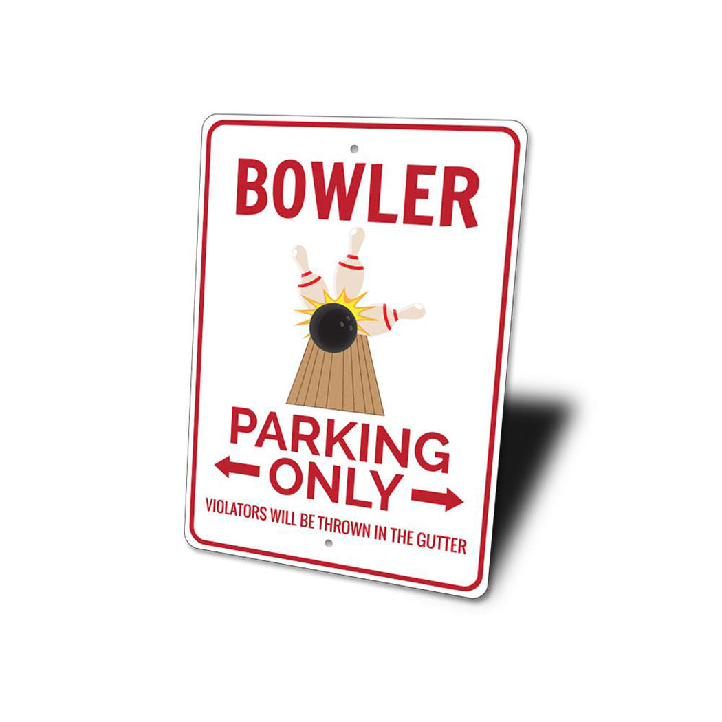 Bowler Parking Sign