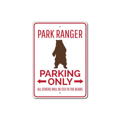 Park Ranger Parking Sign