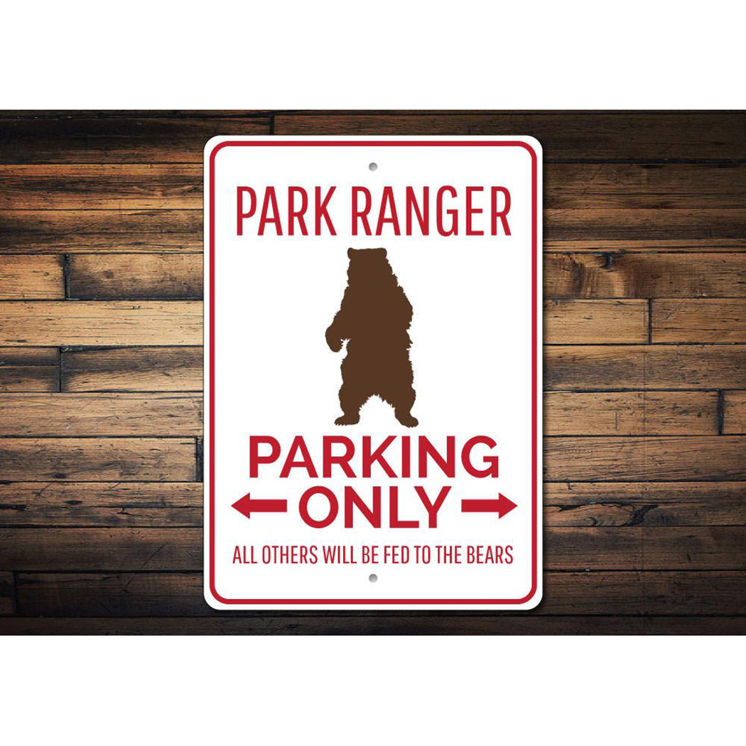 Park Ranger Parking Sign