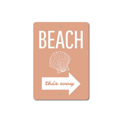 Beach Shell Sign