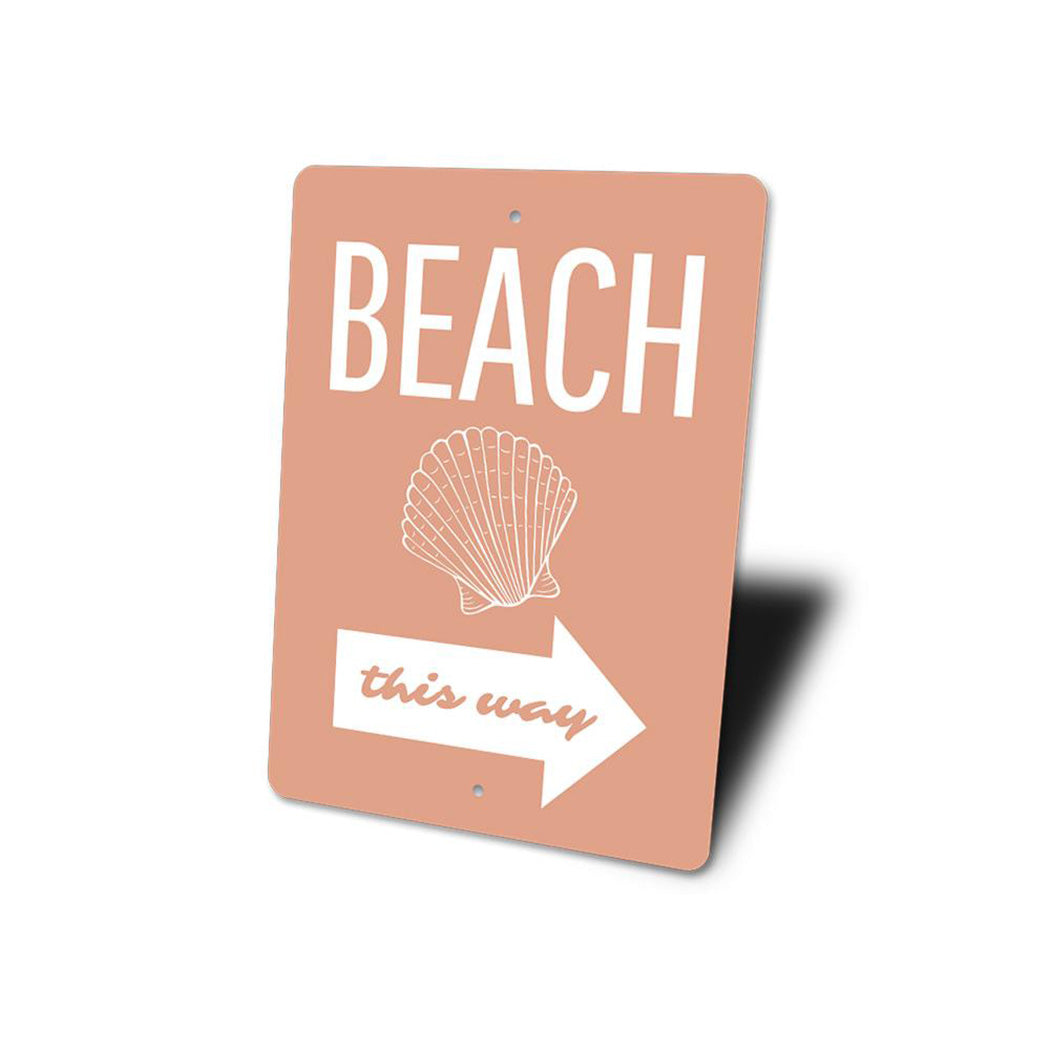 Beach Shell Sign