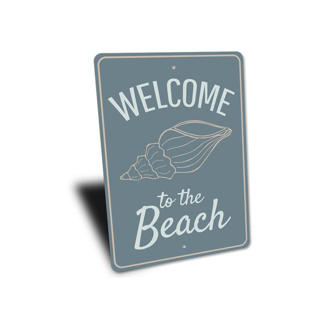 Welcome to the Beach Sign