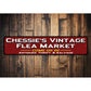 Custom Flea Market Sign