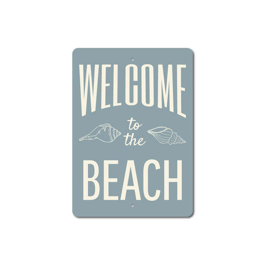 Welcome Beach Sign