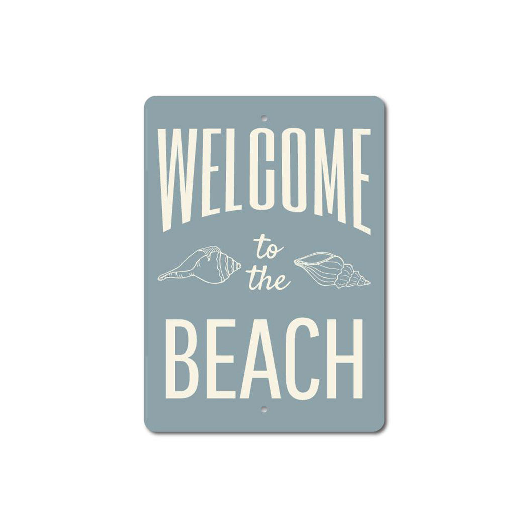 Welcome Beach Sign