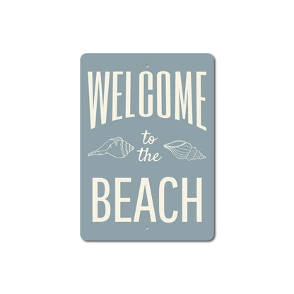 Welcome Beach Sign