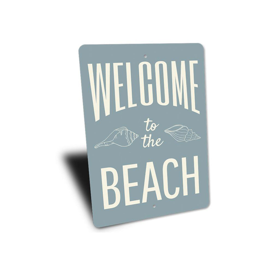 Welcome Beach Sign