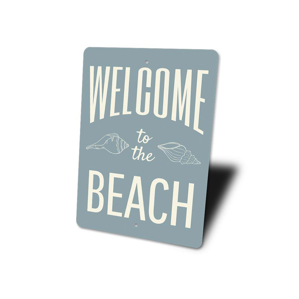 Welcome Beach Sign