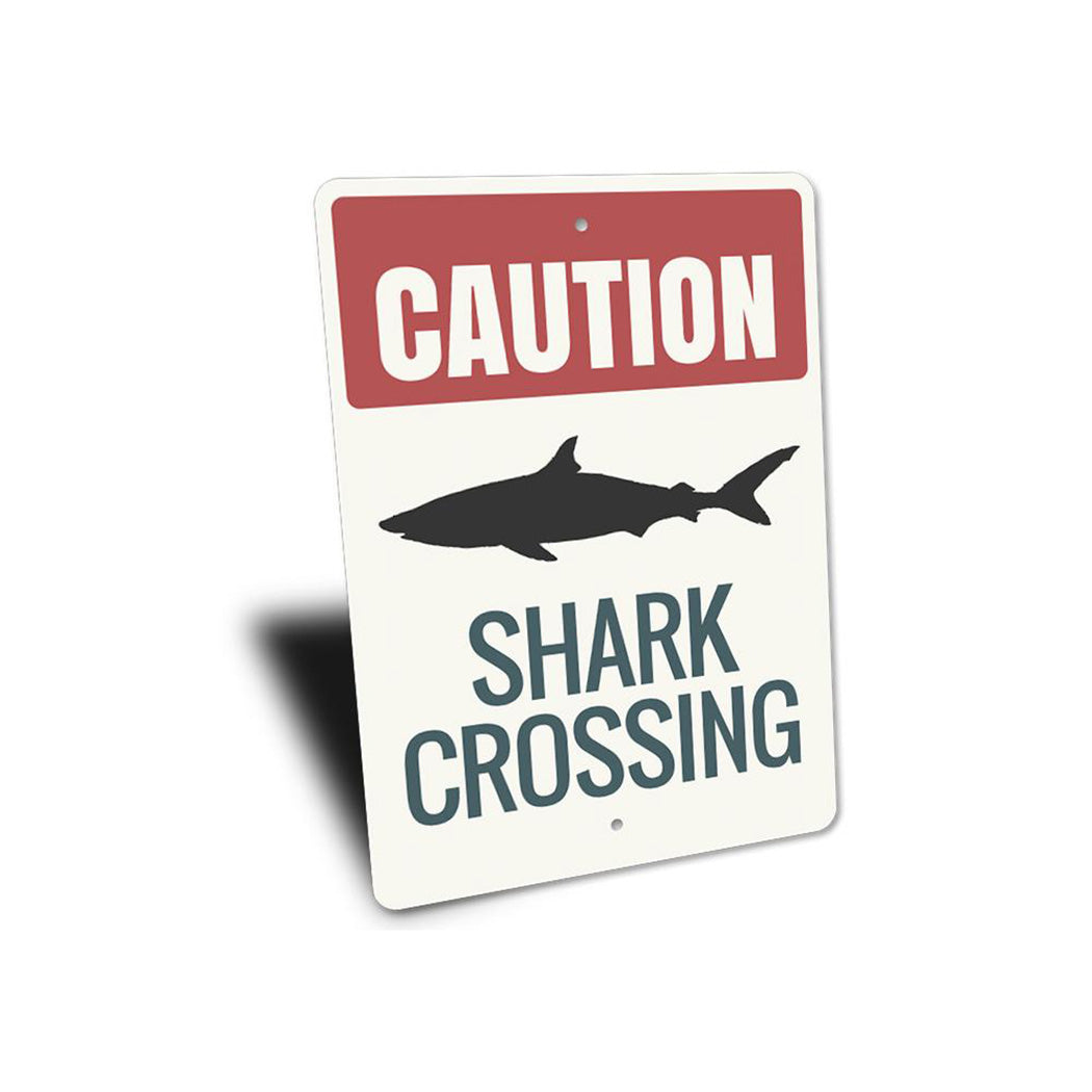 Shark Caution Sign