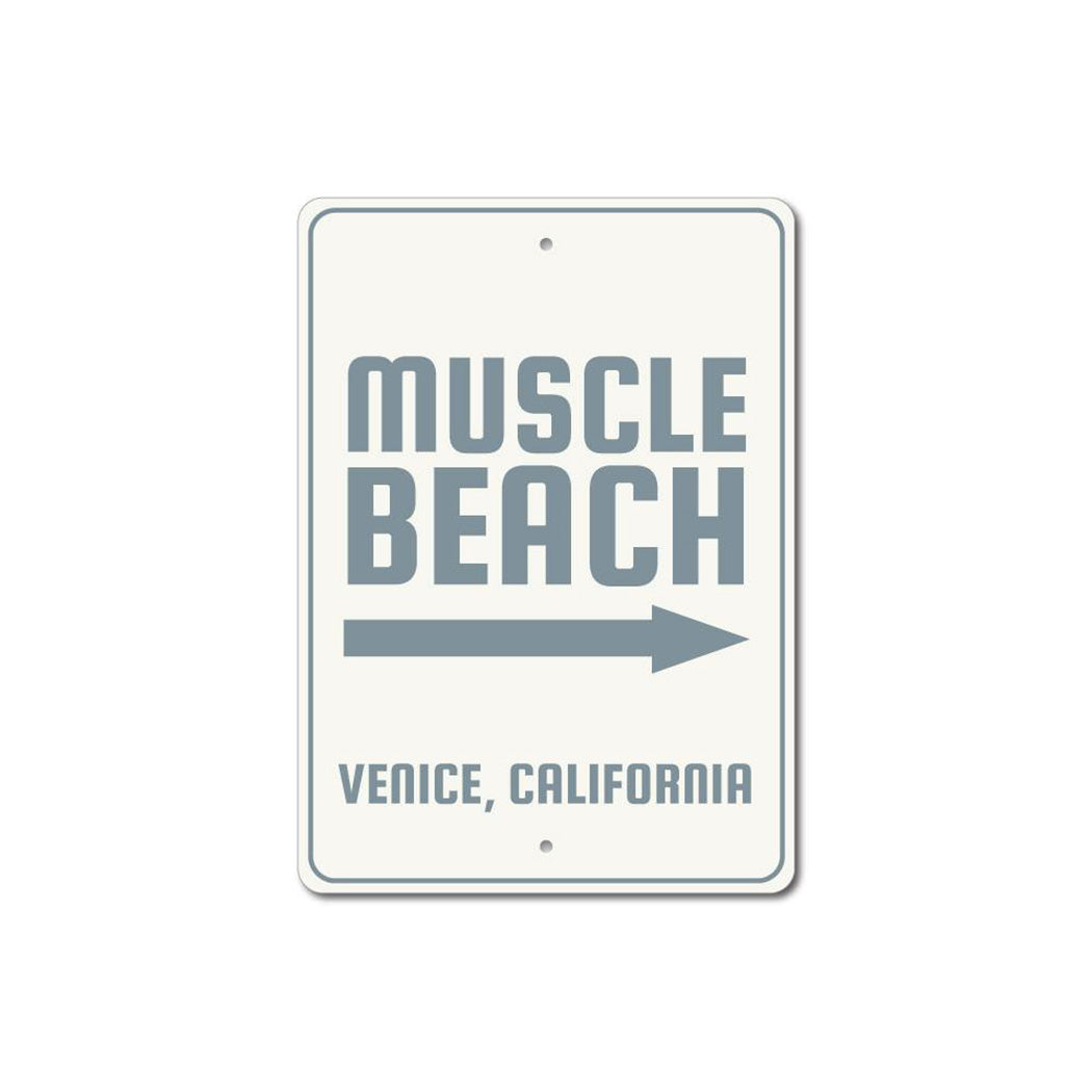 Muscle Beach Sign