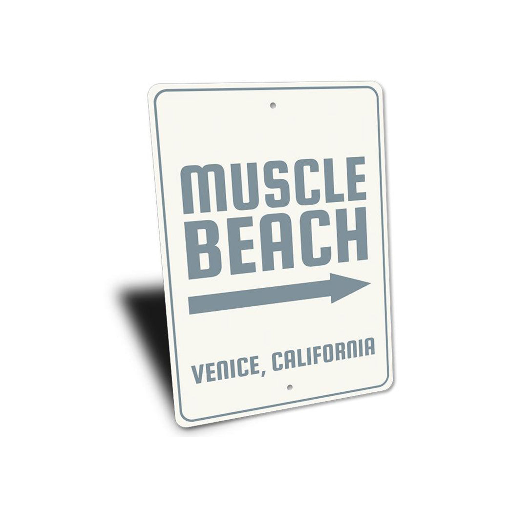 Muscle Beach Sign