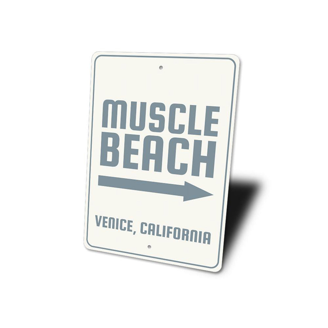 Muscle Beach Sign