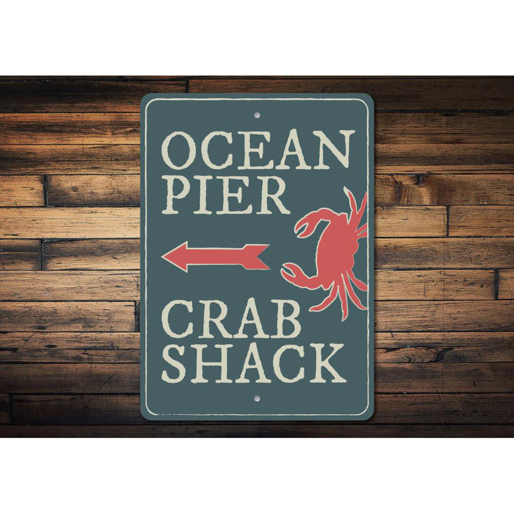 Ocean Pier Sign