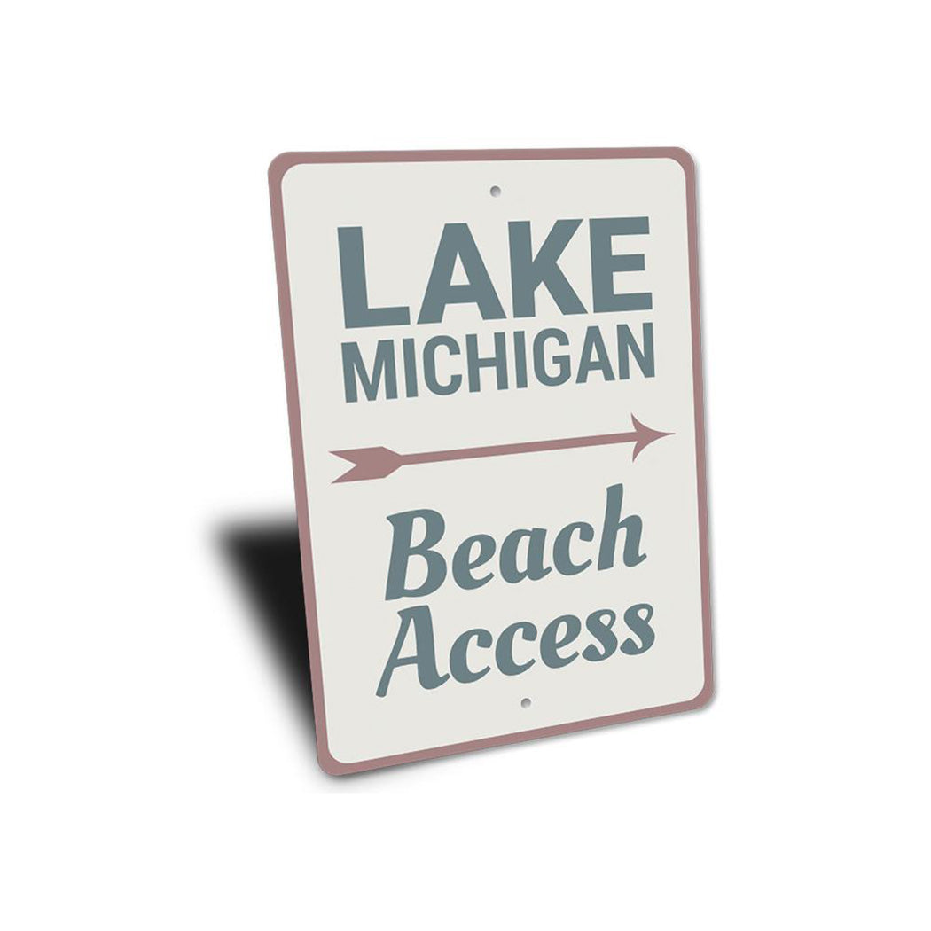 Lake Access Sign