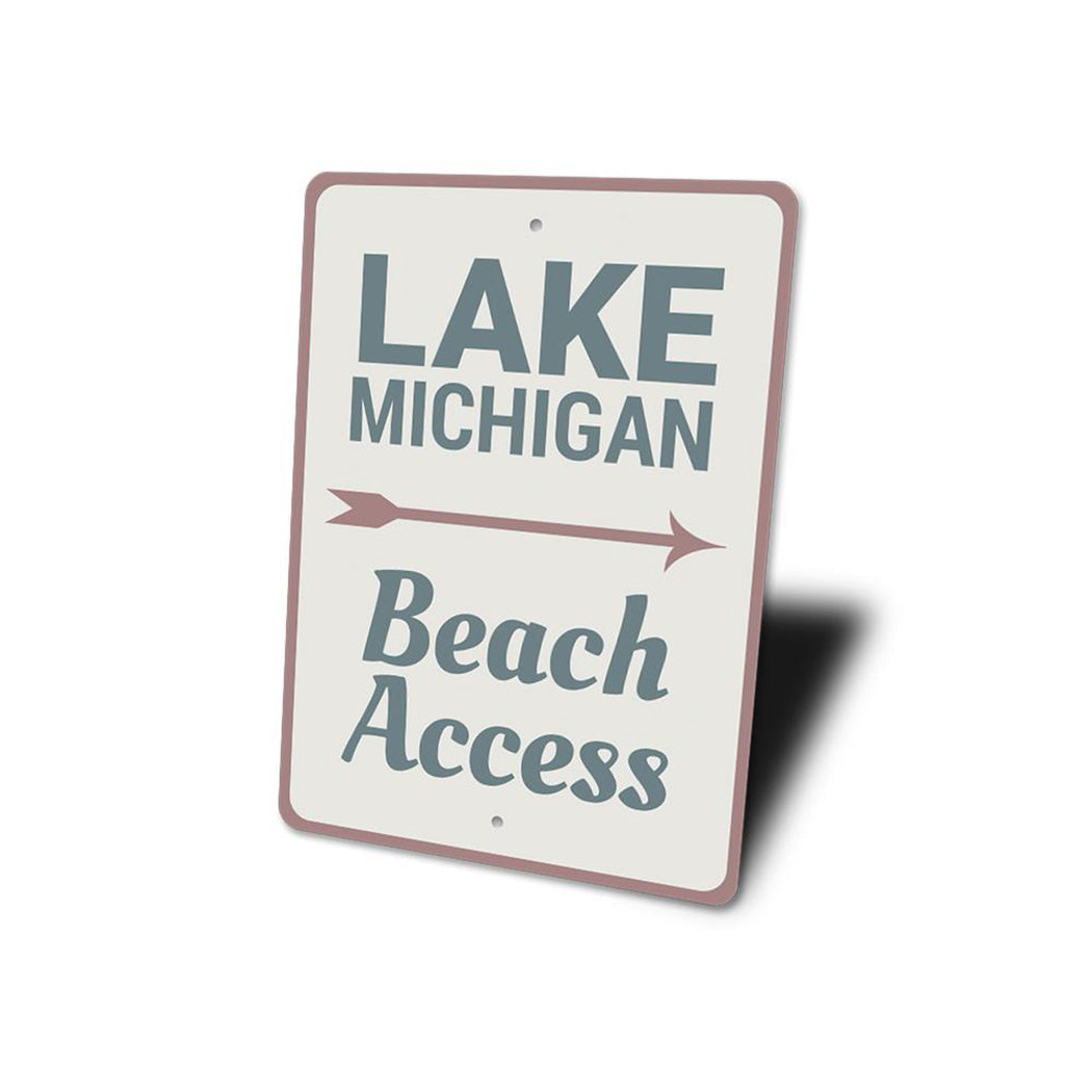 Lake Access Sign