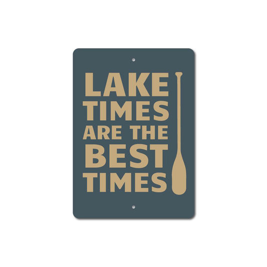 Lake Time Sign
