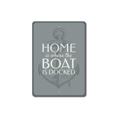 Boat Dock Sign