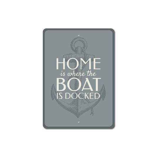 Boat Dock Sign