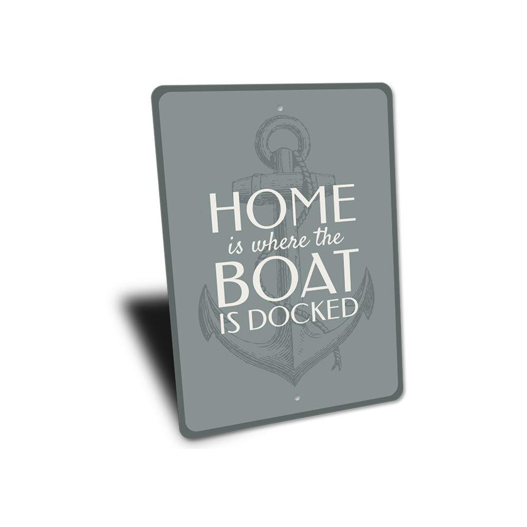 Boat Dock Sign