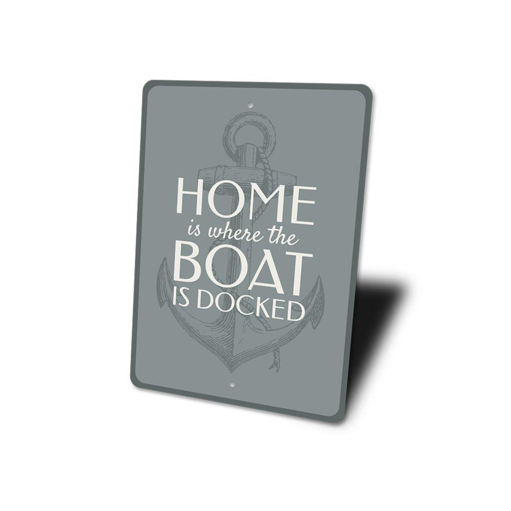 Boat Dock Sign