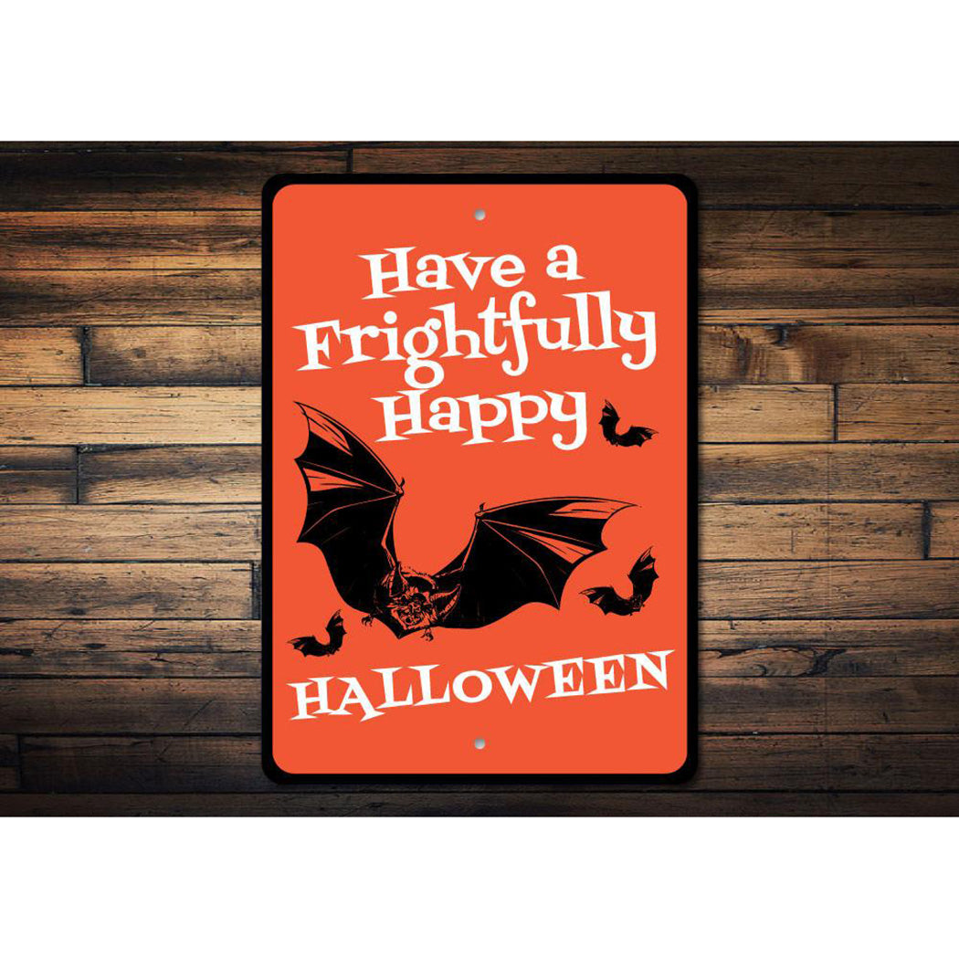 Halloween Bat Sign