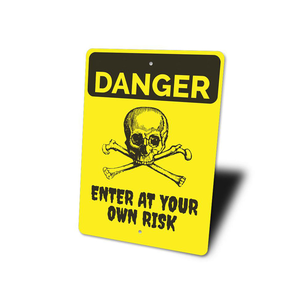 Halloween Danger Sign