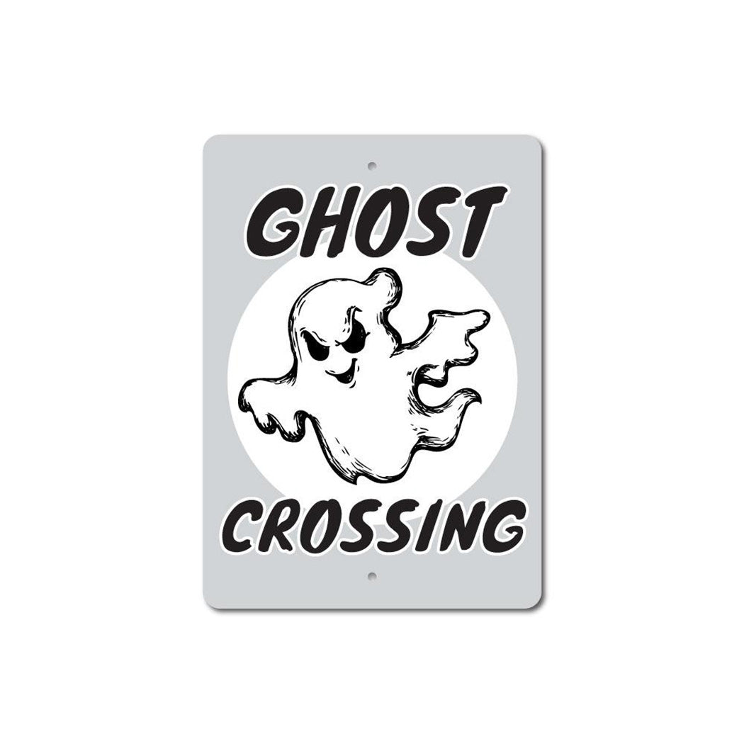 Ghost Crossing Sign