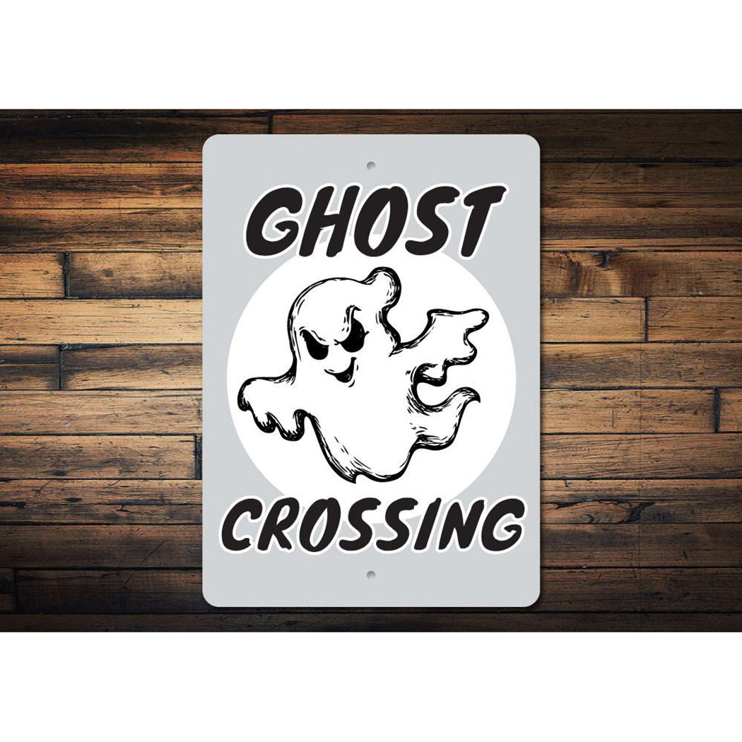 Ghost Crossing Sign