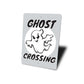 Ghost Crossing Sign