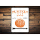 Pumpkin Patch Sign