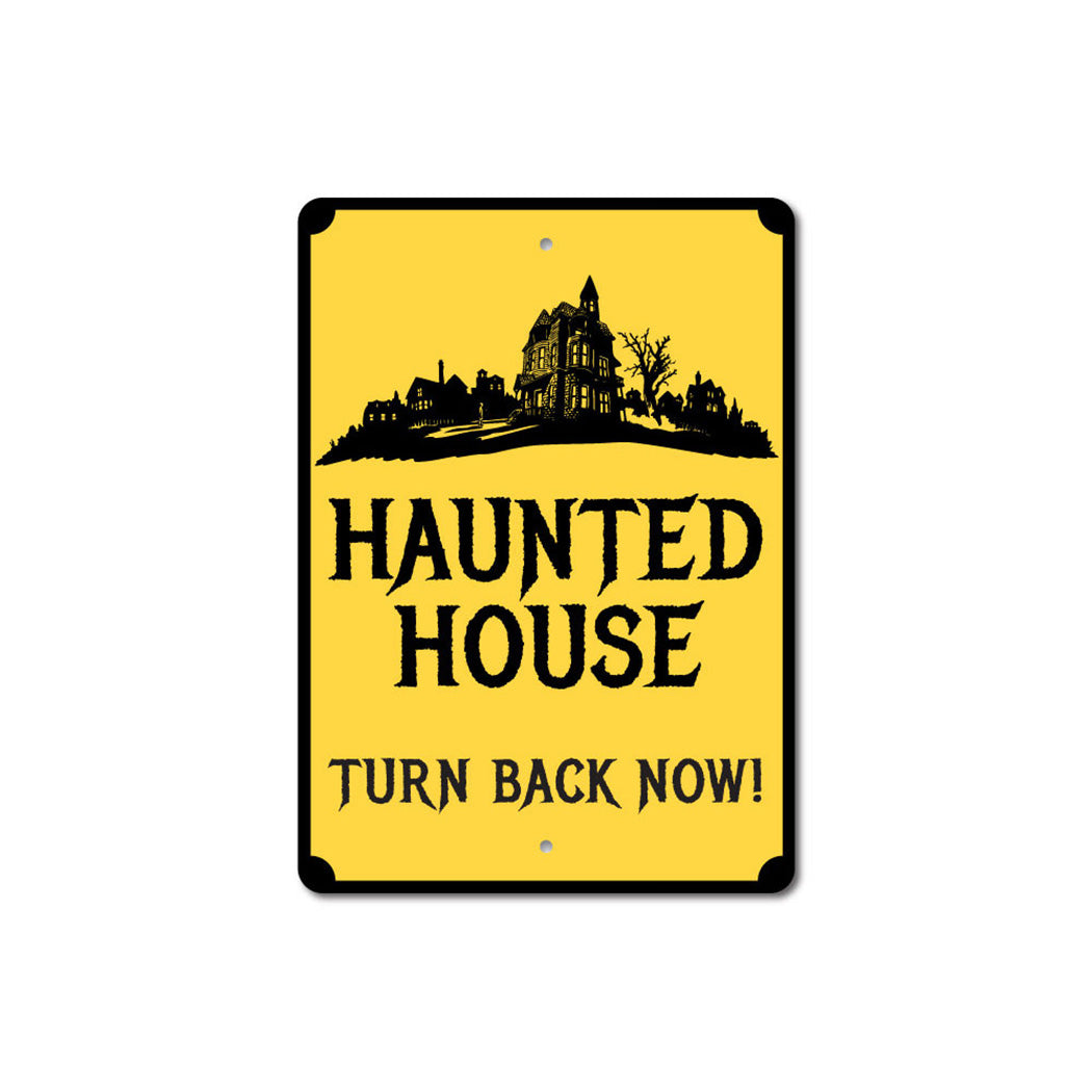 Haunted House Sign