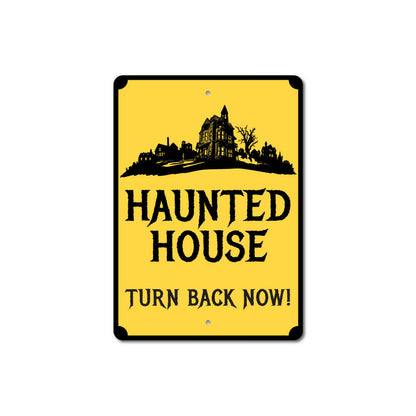 Haunted House Sign